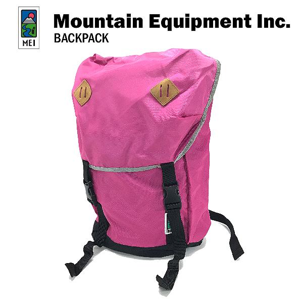 エムイーアイ ベーシック バックパック かぶせ付き ピンク (MEI メイ [Mountain Equipment Inc.]リュック) 【閉店・売り切り】｜amb1