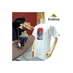 [絶版モデル・デットストック] エメリカ スー チューブ S/S Tシャツ ホワイト ジェリー・スー (Emerica HSU TUBE S/S Tee) 【閉店・売り切り】｜amb1