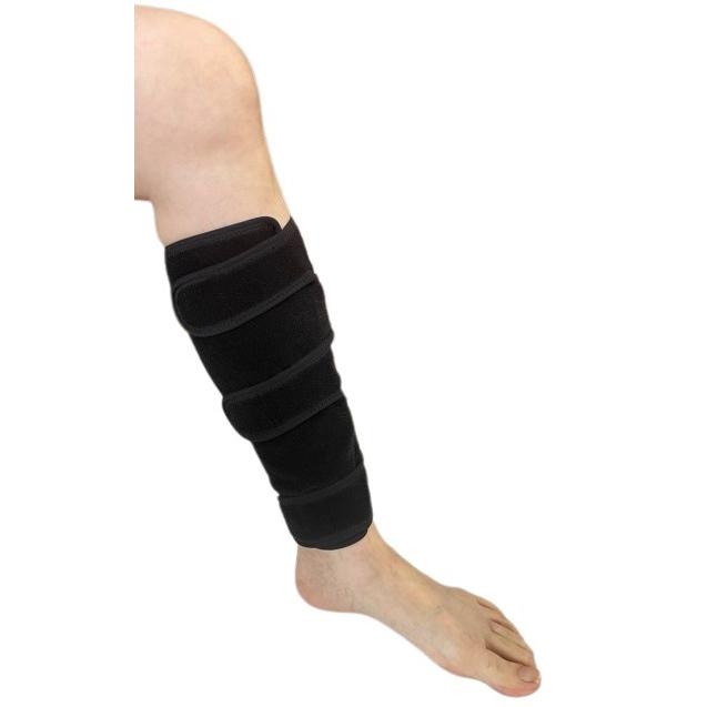 ふくらはぎサポーター　2枚組　マジックテープ　調節自在　疲労軽減　カプロンファイバー |  | 01