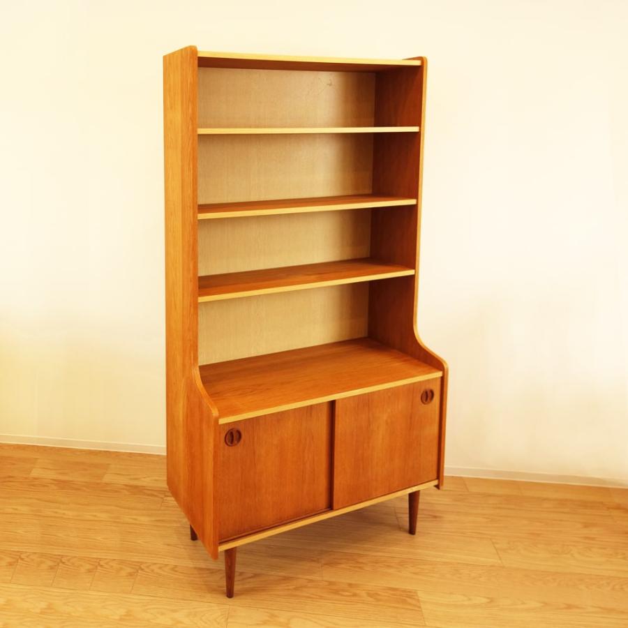 北欧ビンテージ・ブックシェルフ オークft0704 : amber design - 通販