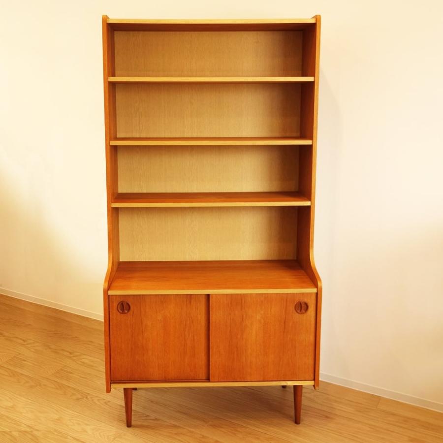 北欧ビンテージ・ブックシェルフ オークft0704 : amber design - 通販