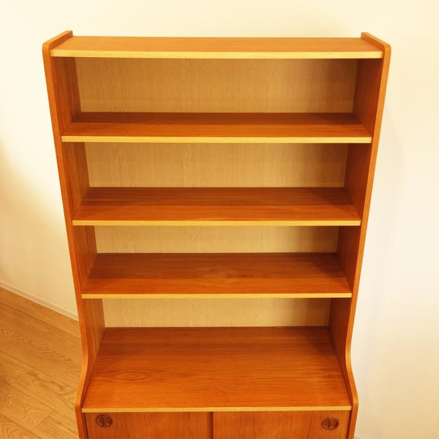 北欧ビンテージ・ブックシェルフ オークft0704 : amber design - 通販