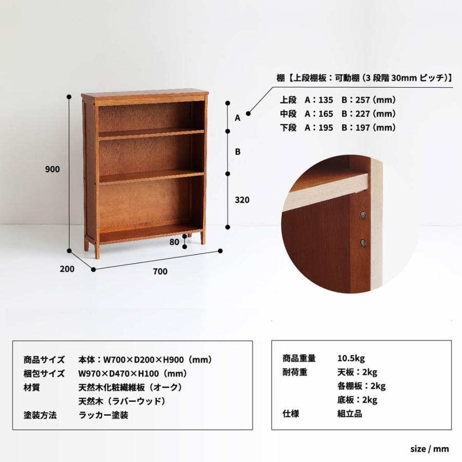 レトロな小さめシェルフ 本棚 ib0137 : amber design - 通販 - Yahoo