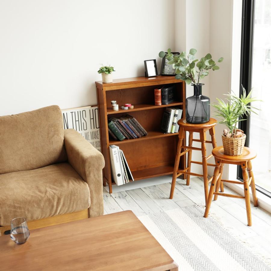 レトロな小さめシェルフ 本棚 ib0137 : amber design - 通販 - Yahoo