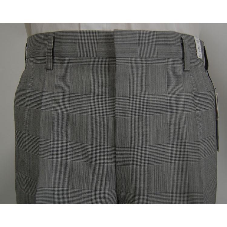 春夏07020-07070毛100％洗えるツータックスラックス メンズパンツ