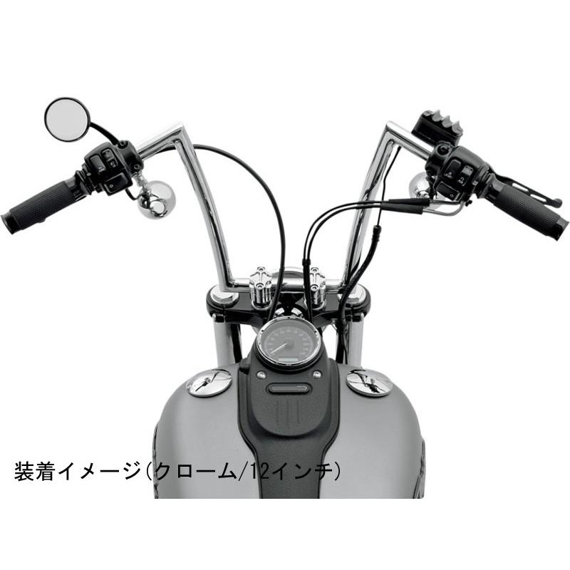STRIPPER ハンドルバー グロスブラック/12インチ_2