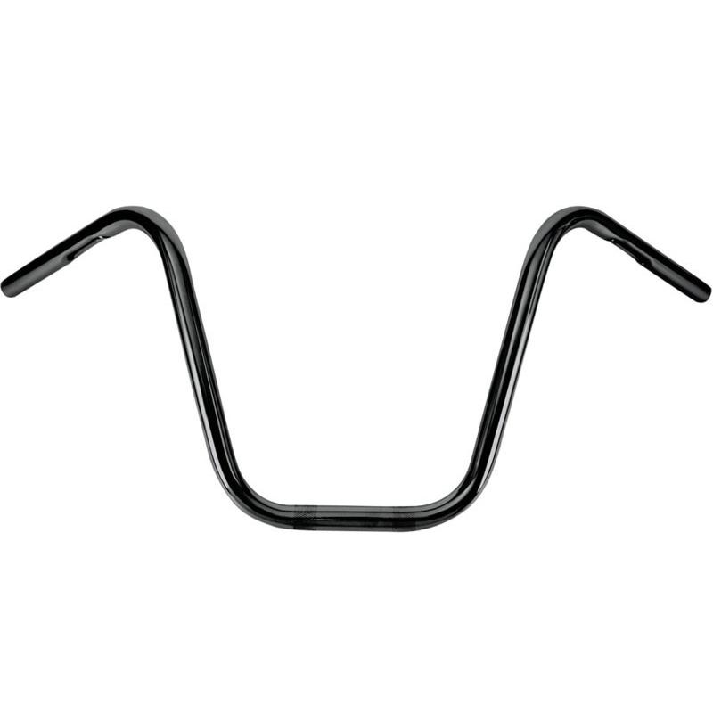 ナローボトムエイプバー ブラック/12インチ : 06011375 : ハーレー 