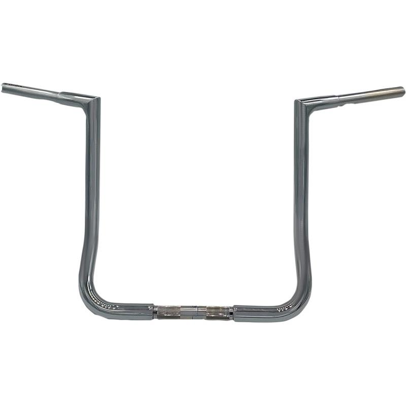 1-1/4インチ EZ INSTALL FLAT TOP ハンドルバー:クローム/16インチ/1986〜24年FLHT/C/U/K、FLHX/XX