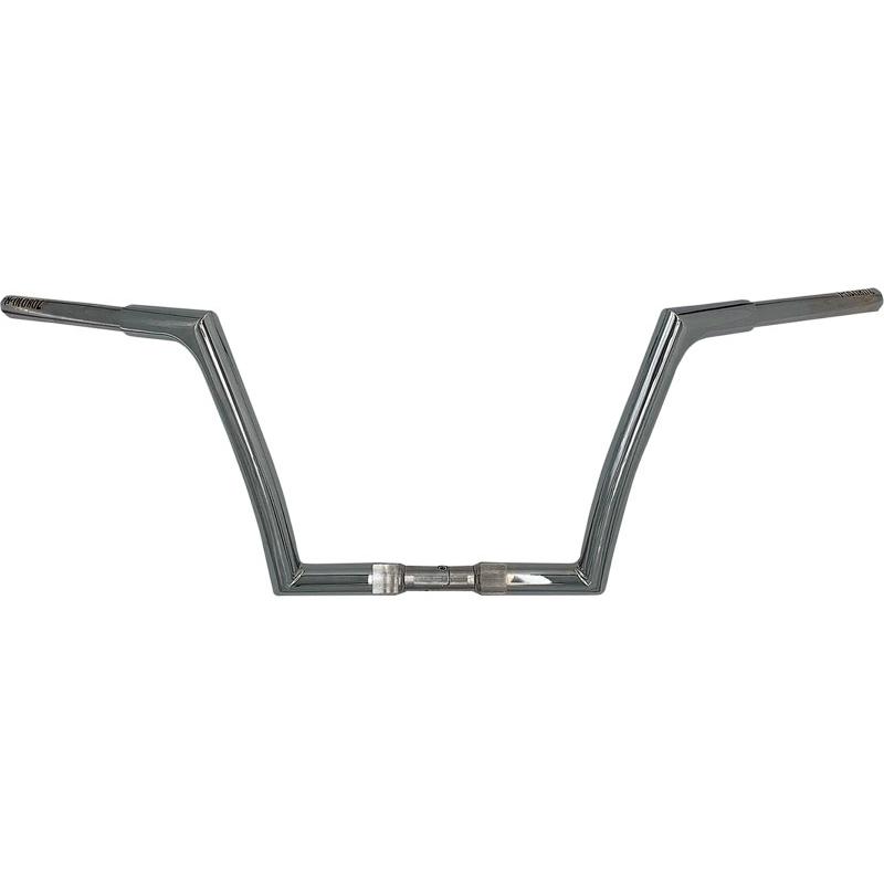 1-1/4インチ EZ INSTALL FLAT TOP ハンドルバー:クローム/12インチ