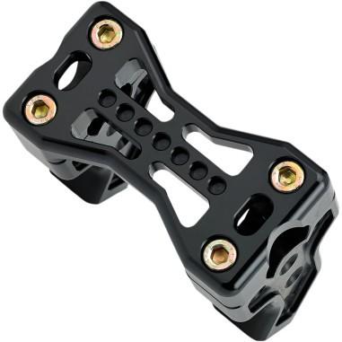Harley Davidson - BRIDGE プルバック 手持ち部分赤ちょうちん ライザー 黒いこと 1in手持ち部分