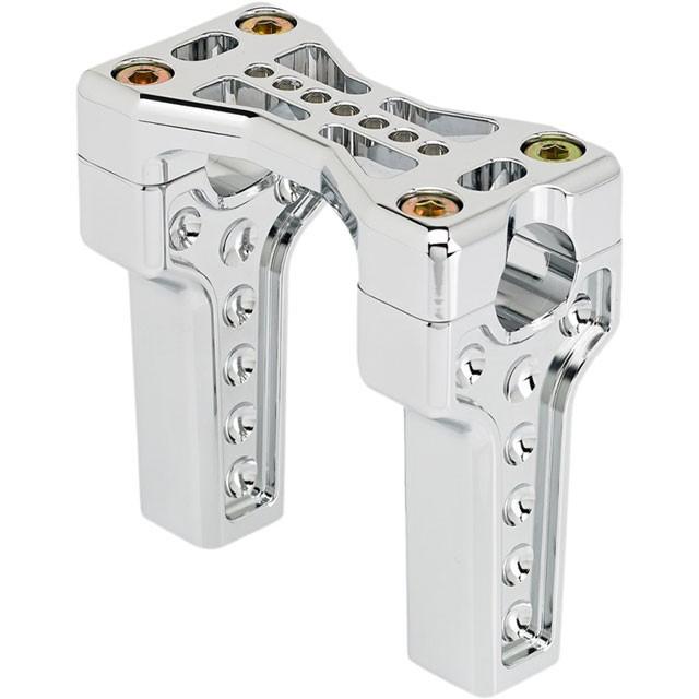 BRIDGE ストレート ハンドルバー ライザー クローム 1インチハンドル