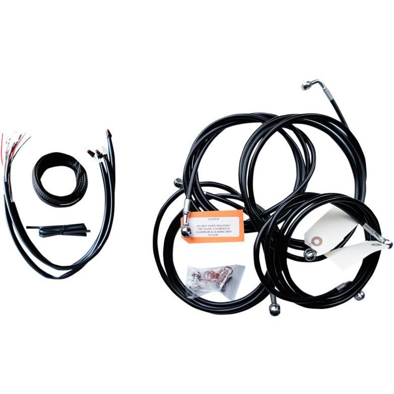【06101231】 ハンドルバー ケーブル＆ハーネス＆ブレーキラインキット 2008〜13年FLTRでABSモデルに適合 ◆ハーレー◆(40770円)