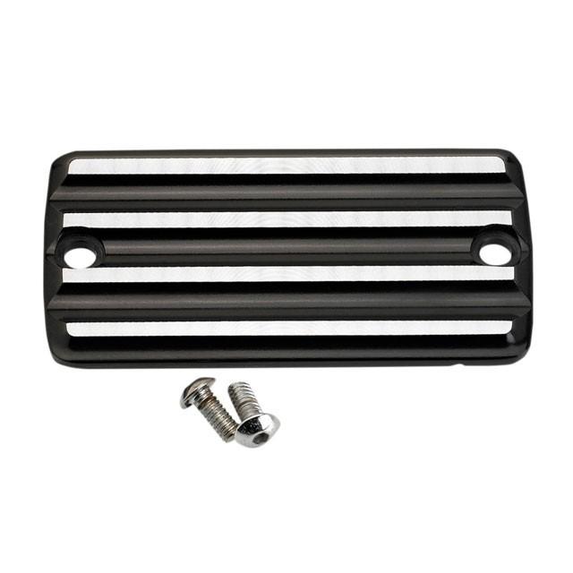 驚きの値段 フロントマスターシリンダー カバー Finned ハーレー