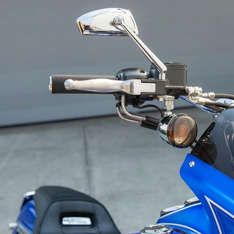 Harley Davidson（ハーレー・ダビッドソン） TEARCHOP ミラー クローム