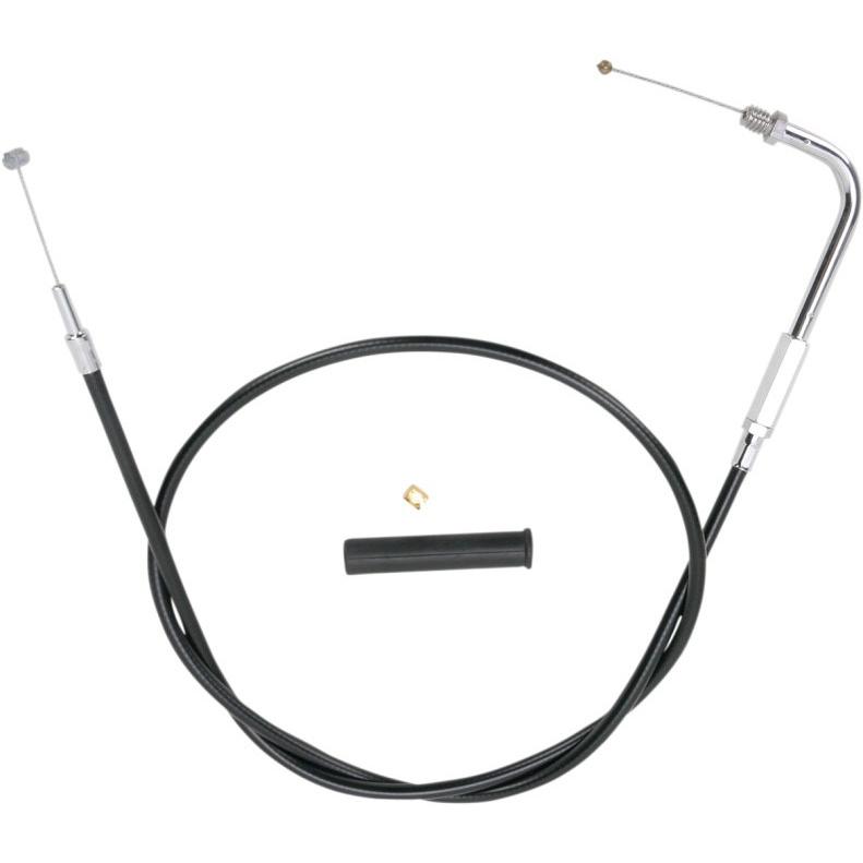 アクセルケーブル 1981〜89年モデル ブラックビニール:85cm