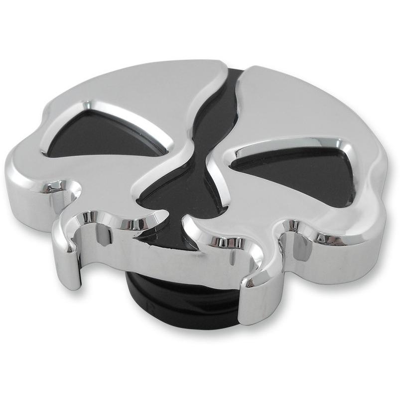SPLIT SKULL ガスキャップ クローム 1996〜19年モデル