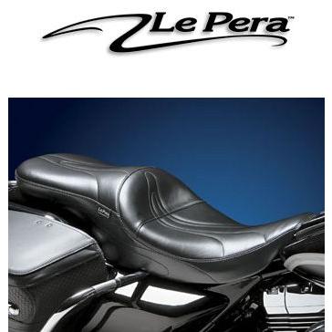 ハーレーダビッドソン　La Pera シート+タンデムシート Harley Davidson（ハーレー・ダビッドソン） Le Pera SORRENT 2UP