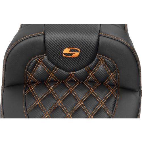 ROADSOFA CF LS シート オレンジステッチ 2023年以降FLHXSE、FLTRXSE、2024年以降FLHX/U、FLTRX/STSE_2