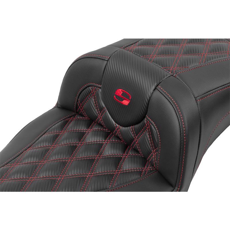 ROADSOFA CF LS シート レッドステッチ 2023年以降FLHXSE、FLTRXSE、2024年以降FLHX/U、FLTRX/STSE_1