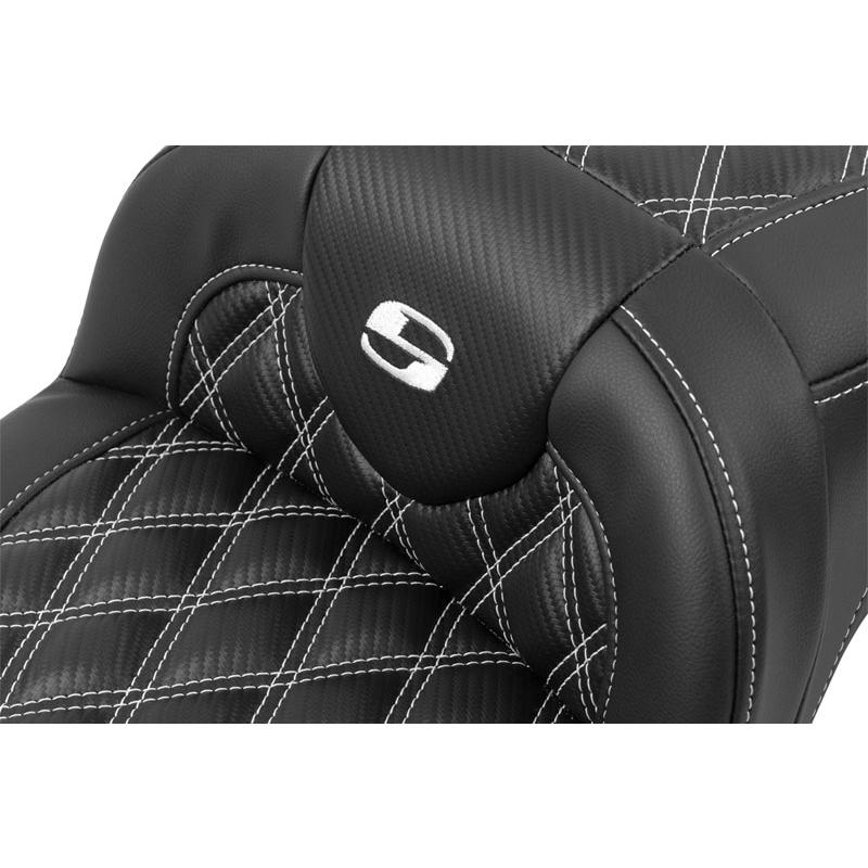 ROADSOFA CF LS シート ホワイトステッチ 2023年以降FLHXSE、FLTRXSE、2024年以降FLHX/U、FLTRX/STSE_1