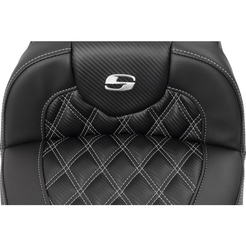 EXTENDED REACH ROADSOFA CF LS シート シルバーステッチ 2023年以降FLHXSE、FLTRXSE、2024年以降FLHX/U、FLTRX/STSE_2
