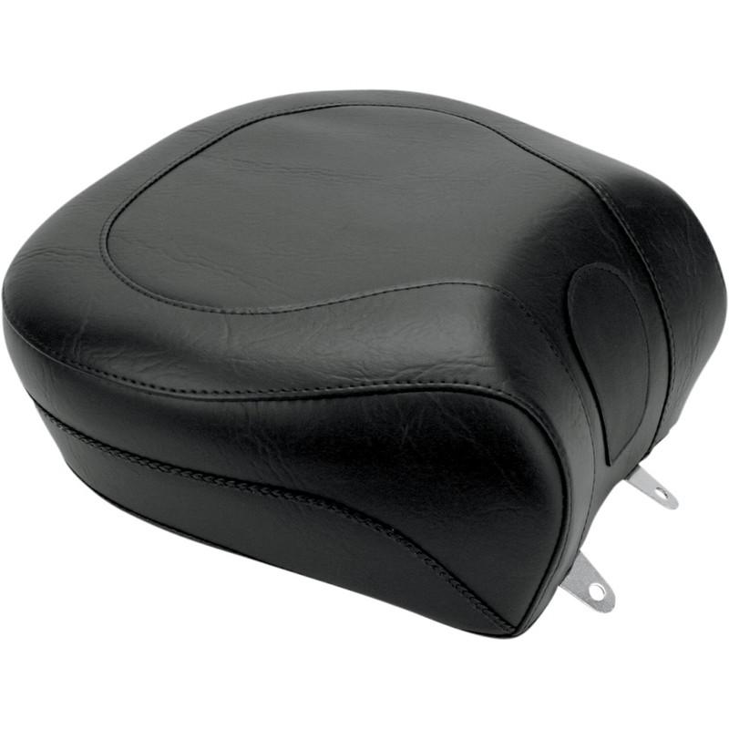 VINTAGE STYLE WIDE RECESSED リアシート：2000〜05年FXST、2000〜07年FLST/C/N バックレスト付きのVINTAGE STYLE WIDE ソロシート装着車