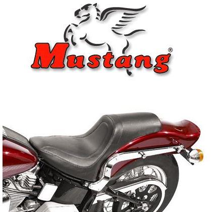 Harley Davidson - Mustang FASTBACK 居敷き 2000〜05年FXST模範例、2000〜07年FLST模範例 シート-バイク