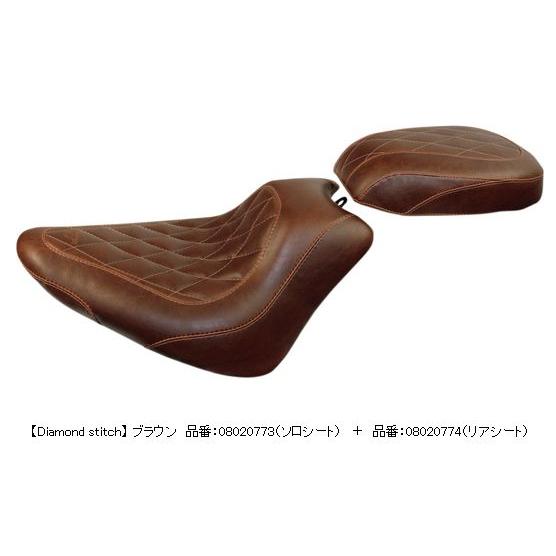 Harley Davidson - WIDE TRIPPERE 居敷き/ソロ居敷き 2011〜13年FXS、2012〜17年FLS 車、バイク、自転車-外装パーツ