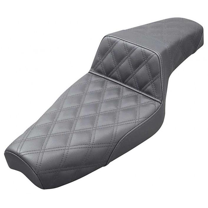 STEP-UP FRONT ＆ REAR LS シート:2004〜22年スポーツスター12.5Lタンク/ブラック