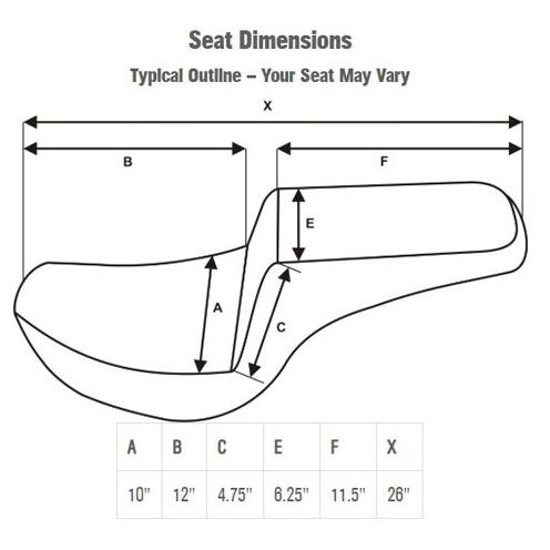 STEP-UP FRONT ＆ REAR LS シート:2004〜22年スポーツスター12.5Lタンク/ブラック_1