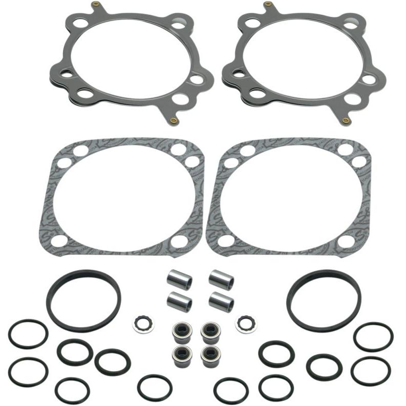 トップエンドガスケットキット S＆Sモーター用:S＆S 124”