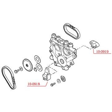カムチェーン テンショナー primary cam drive chain 2006〜17年ツインカムの画像