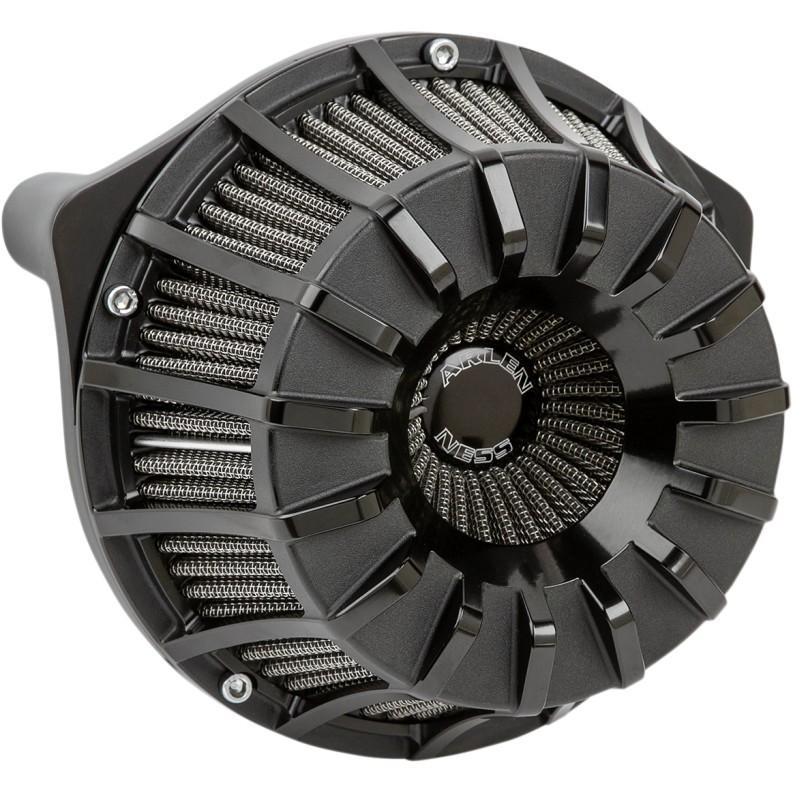 INVERTED SERIES 15-SPOKE エアークリーナーキット ブラック: 1999〜17年ダイナ、2000〜15年ソフテイル、1999〜07年ツーリング