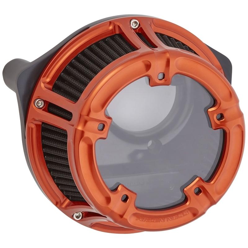 METHOD エアークリーナーキット オレンジ:2016〜17年FXDLS、ソフテイル、2008〜16年ツーリング