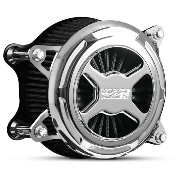 Harley Davidson - VO2 X エア湖洗浄剤 クローム:1999〜17年ダイナ、2000〜15年ソフテイル、1999〜07年ツーリング 外装パーツ-シーシーバー
