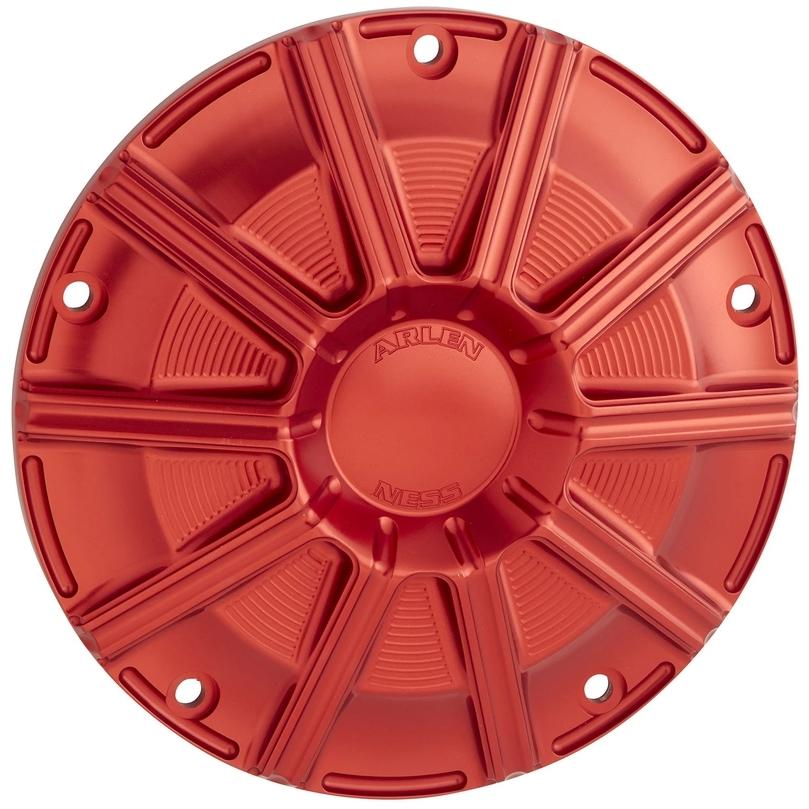 10-GAUGE ダービーカバー:レッド/2016年以降ツーリング、2015年FLHTCUL、FLHTKL