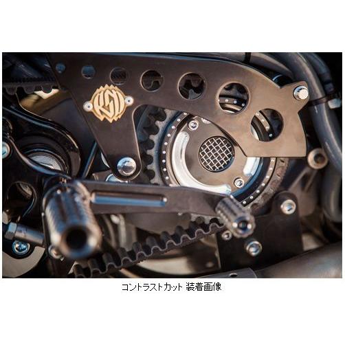 スポーツスターギアケースカバー、プーリーカバーセット