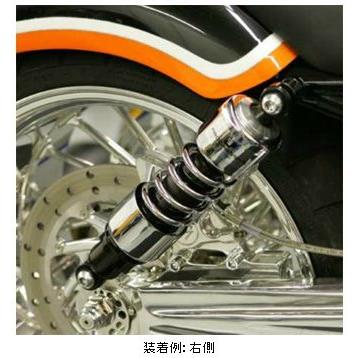 Harley Davidson プログレッシブ サスペンション 412シリーズ クローム