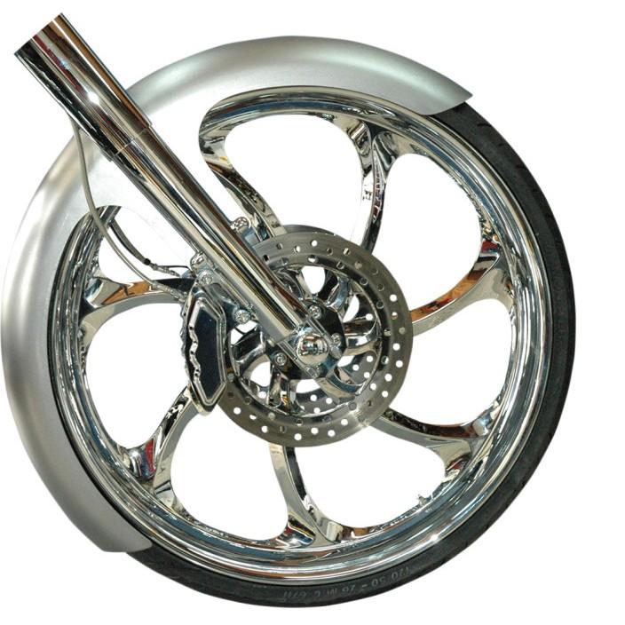 LS-2 STYLE フロントフェンダー:1994〜13年ツーリング/26インチホイール用 幅6インチ
