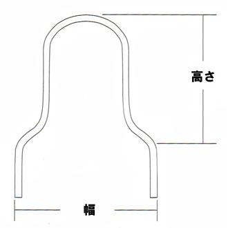 クローム スクエア シーシーバー ショート 1979〜03年XL_1