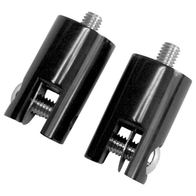 ブラック フットペグマウント:1-1/2” rear peg mounts　、　3/8”-16x2”mounting bolts