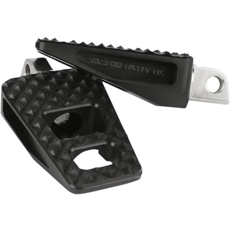 P-54 EXTRA GRIP フットペグ:2018年以降ソフテイル、RHスポーツ、パンアメリカライダーポジション /ブラック