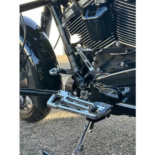 PRO BOARD V2 10” BILLET ドライバーフロアボード　1986〜17年FLソフテイル、1984年以降ツーリング