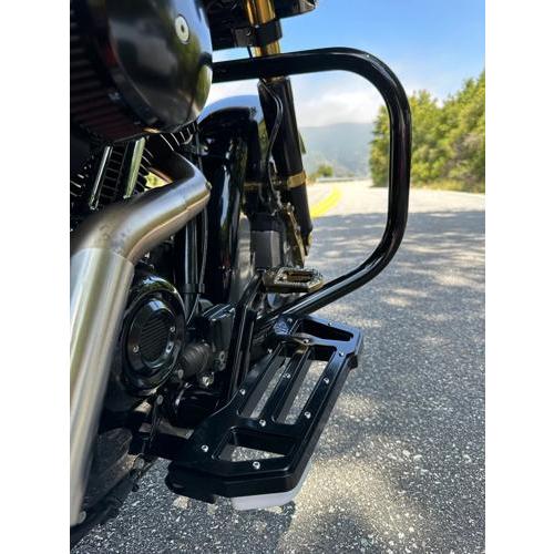 PRO BOARD V2 10” BILLET ドライバーフロアボード　1986〜17年FLソフテイル、1984年以降ツーリング