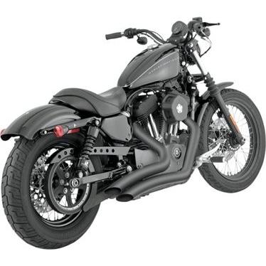 ハーレー スポーツスター 14〜22バンスアンドハインズ ビッグラディウス Harley Davidson VANCE＆HINES ビックラディウス ブラック：2014