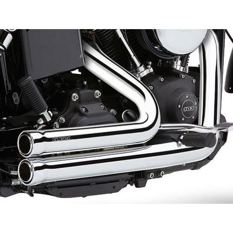 SPEEDSTER SHORT 909 2in2 エキゾースト:2018〜24年FXBB/S、FXLR/S、FLSL、FLDE、FXST/クローム_1