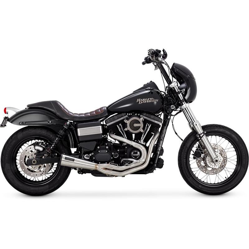 Harley Davidson VANCE＆HINES ステンレス UPSWEEP 2in1マフラー：1991