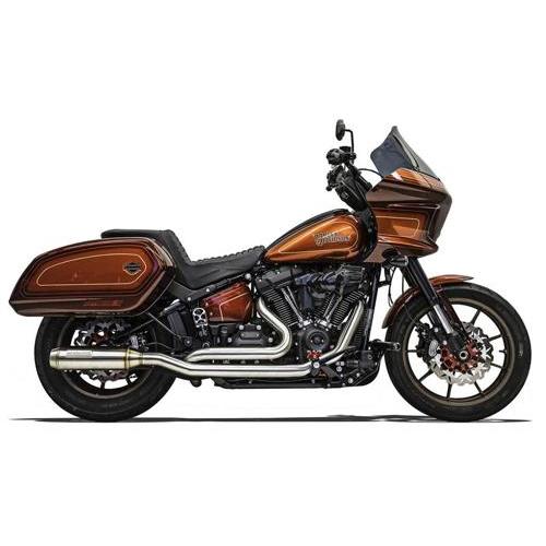 Harley Davidson TRUE DUAL ステンレス システム W/ SUPER BIKE 