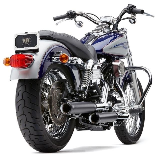 【コブラ】3インチスリップオンマフラー　1995-2017 ダイナ Harley Davidson（ハーレー・ダビッドソン） 3インチ NEIGHBOR HATER