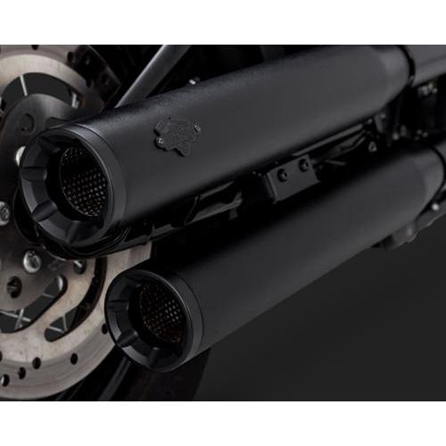 VANCE＆HINES ELIMINATOR 300 スリップオンマフラー ブラック:2018年以降FLFB/S、FLSL、FXBB/S、FXBR/S、FXLR/S/ST、FXST/PCX搭載_2
